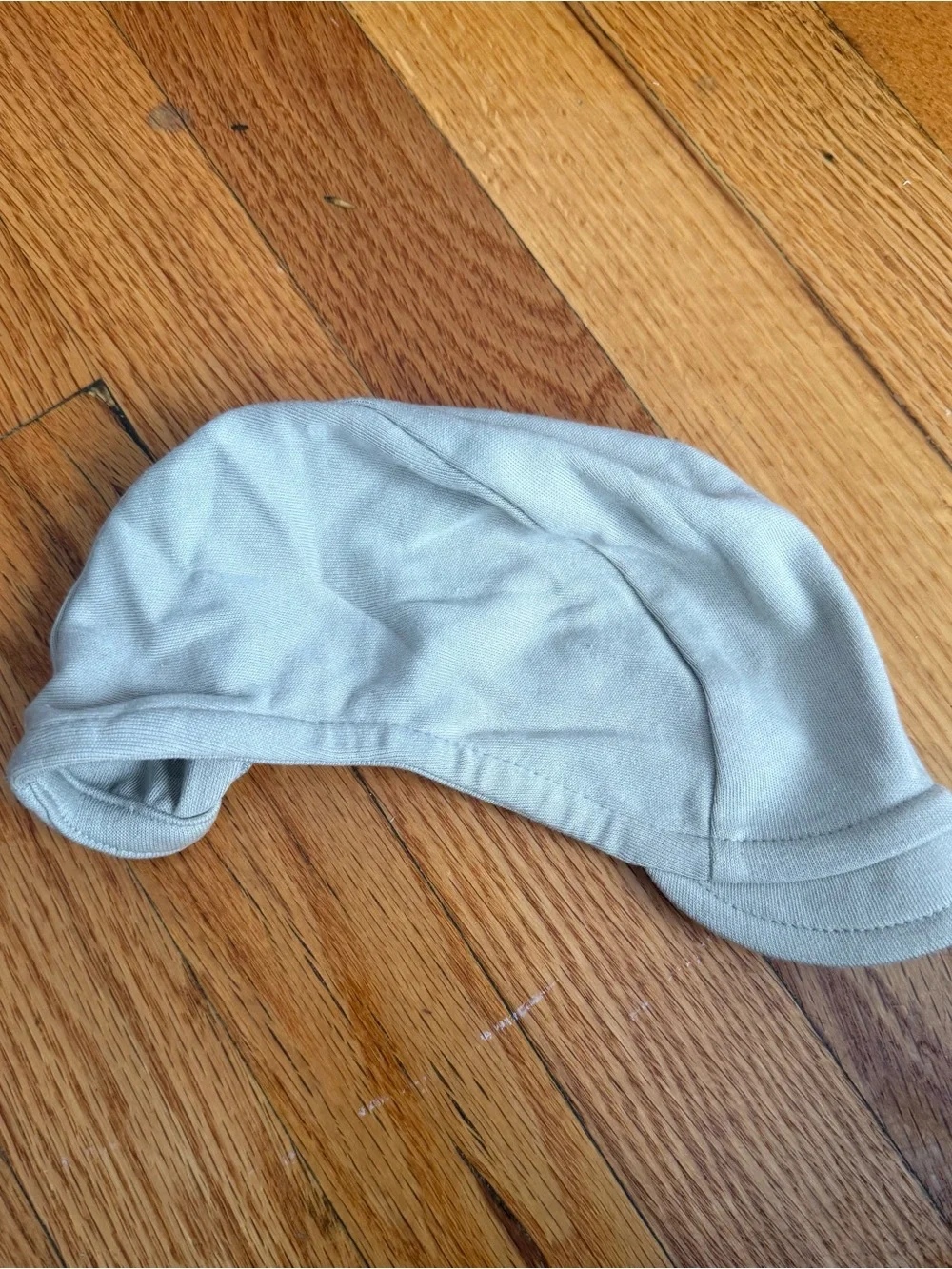 Kids Soft Cotton Hat in Light Beige - Neutral Baby Cap